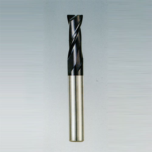 具有两个边缘的硬质合金立铣刀